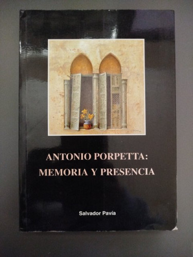 Portada del libro de Antonio Porpetta: Memora y presencia