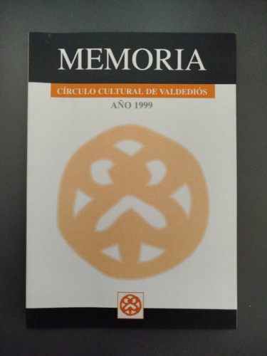 Portada del libro de Memoria. Año 1999