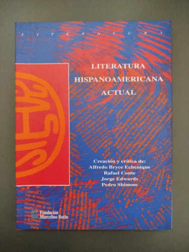 Portada del libro de Literatura hispanoamericana actual
