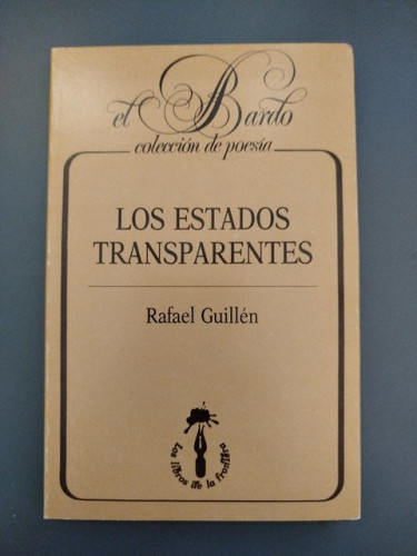 Portada del libro de (Dedicado por el autor) Los estados transparentes