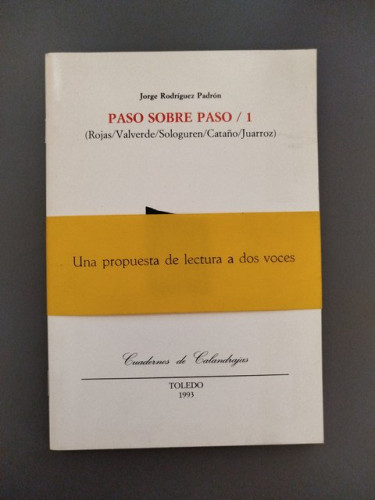 Portada del libro de (Dedicado por el autor) Paso sobre paso. Dos tomos