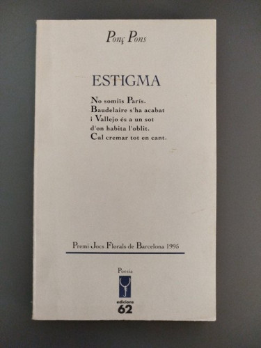 Portada del libro de (Dedicado por el autor) Estigma