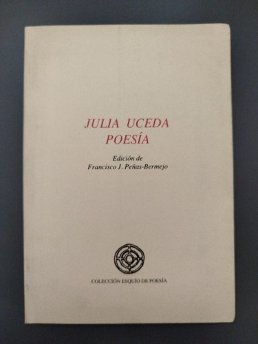 Portada del libro de Poesía. Edición de Francisco J. Peñas-Bermejo