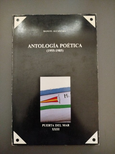 Portada del libro de Antología poética (1955-1985)