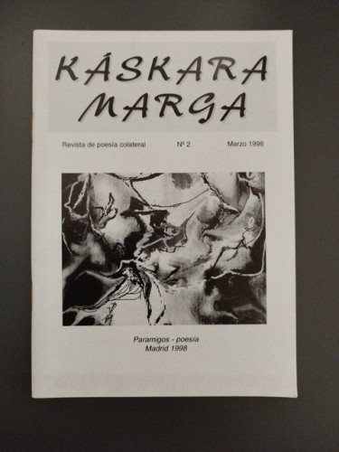 Portada del libro de Káskara Marga. Revista de difusión poética. Nº 2. Marzo 1998
