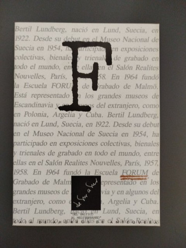 Portada del libro de Cuaderno dedicado a Escuela FORUM