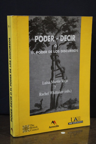 Portada del libro de Poder-Decir o el poder de los discursos