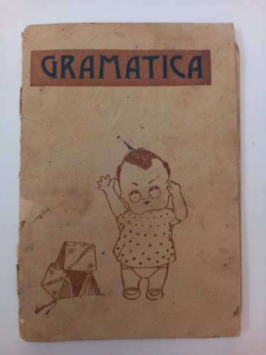 Portada del libro de Lecciones de Gramática con ejercicios de lectura, escritura y composición. Primer Grado.