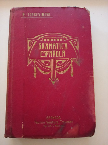 Portada del libro de Gramática Razonada de la lengua Española