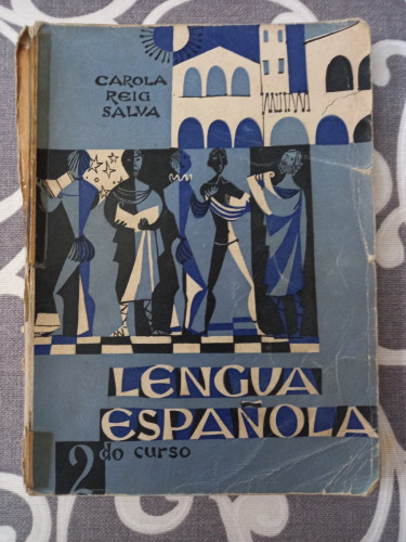 Portada del libro de Lengua española. 2do Curso.