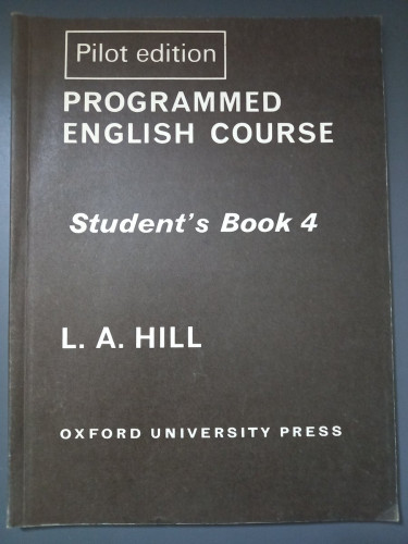 Portada del libro de Programmed English Course. Student's Book 4