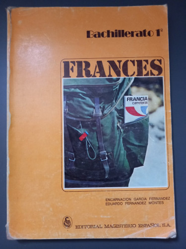 Portada del libro de Francés. Bachillerato 1º