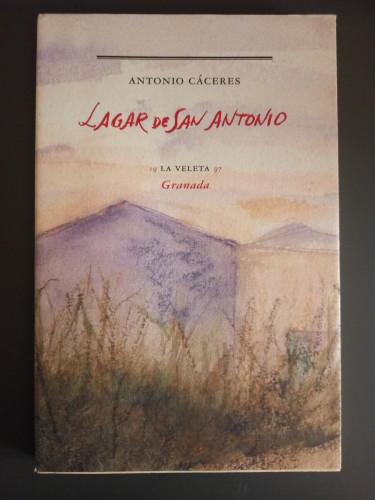 Portada del libro de Lagar de San Antonio