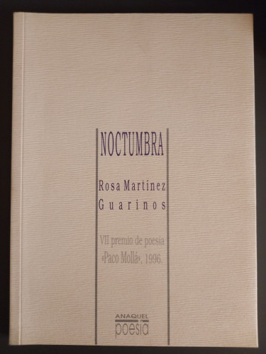 Portada del libro de Noctumbra