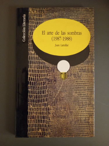 Portada del libro de El arte de las sombras (1987-1988)
