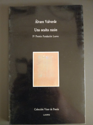 Portada del libro de Una oculta razón