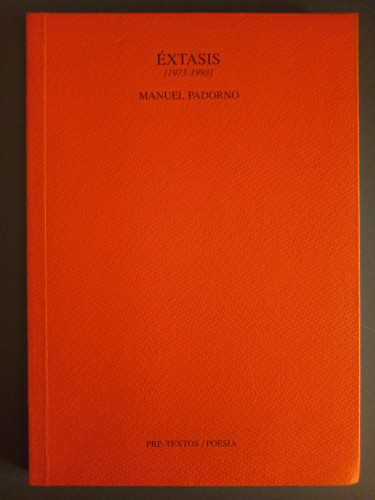 Portada del libro de Éxtasis (1973-1993)