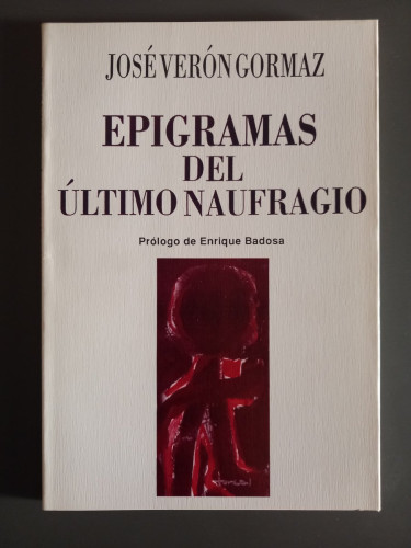 Portada del libro de Epigramas del último naufragio