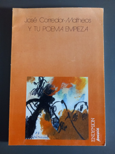 Portada del libro de Y tu poema empieza