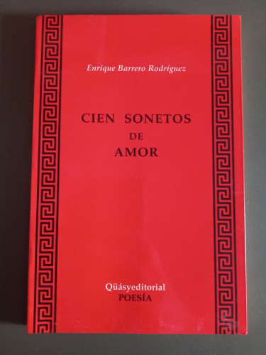 Portada del libro de Cien sonetos de amor