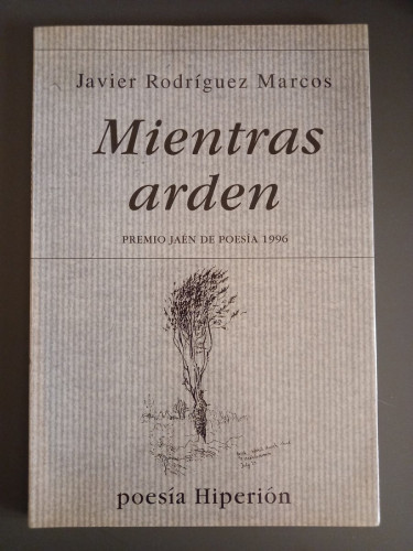 Portada del libro de Mientras arden