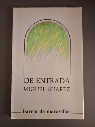 Portada del libro de De entrada
