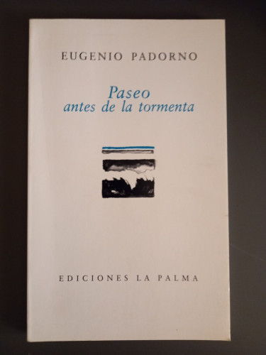 Portada del libro de Paseo antes de la tormenta