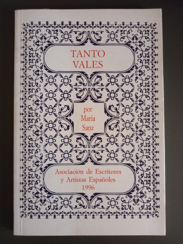 Portada del libro de Tanto vales