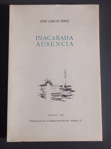 Portada del libro de Inacabada ausencia