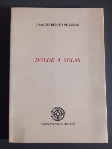 Portada del libro de Dolor a solas