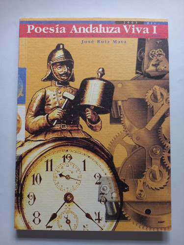 Portada del libro de Poesía Andaluza Viva I. - Ruiz Mata, José.