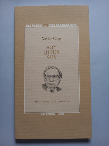Portada del libro de Soy quien soy