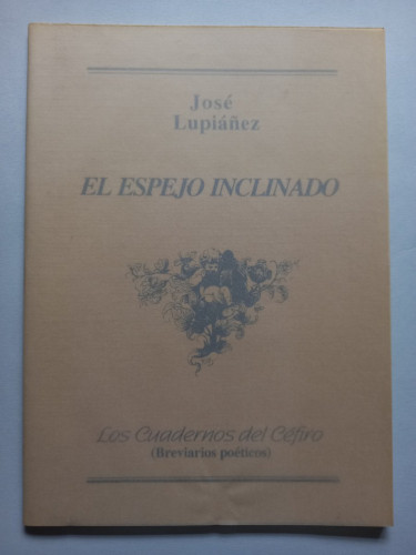 Portada del libro de El espejo inclinado