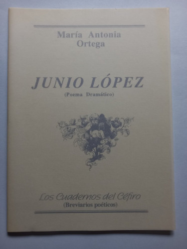 Portada del libro de Junio López