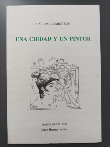 Portada del libro de (Dedicado por el autor) Una ciudad y un pintor