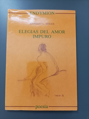 Portada del libro de (Dedicado por el autor) Elegias del amor impuro