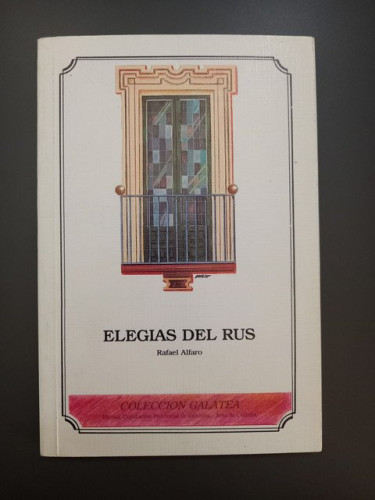 Portada del libro de (Dedicado por el autor) Elegías del Rus