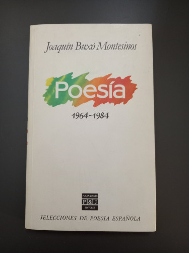 Portada del libro de (Dedicado por el autor) Poesía (1964-1984)