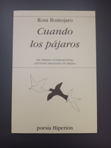 Portada del libro de (Dedicado por el autor) Cuando los pájaros