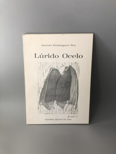 Portada del libro de Lúrido Ocelo Dominguez Rey, Antonio (Dedicado por el  autor)