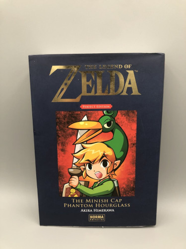 Portada del libro de The Legend of Zelda The Minish Cap Phantom Hourglass    Akira Himekawa