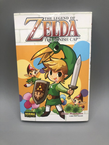 Portada del libro de The legend of Zelda: The minish cap Akira Himekawa