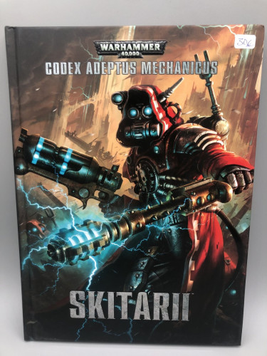Portada del libro de Warhammer 40,000: Codez Adeptus Mecanicus Skitarii
