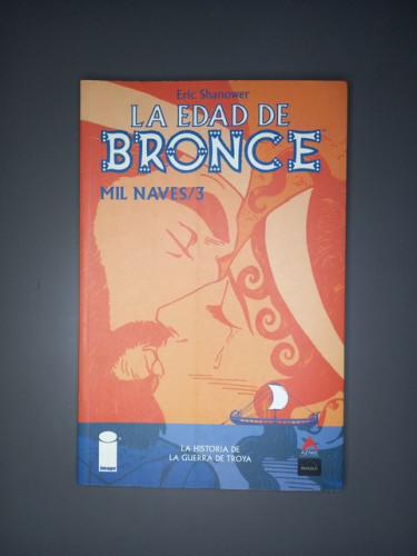 Portada del libro de La edad de Bronce 3. Mil naves