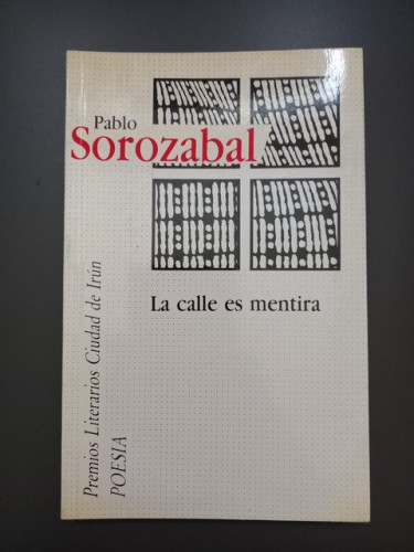 Portada del libro de La calle es mentira