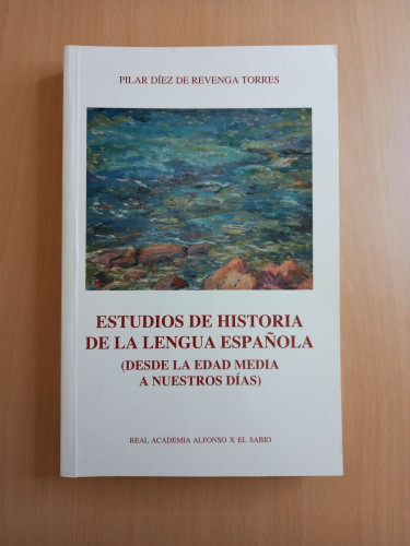 Portada del libro de Estudios de historia de la lengua española (Desde la edad media a nuestros días)