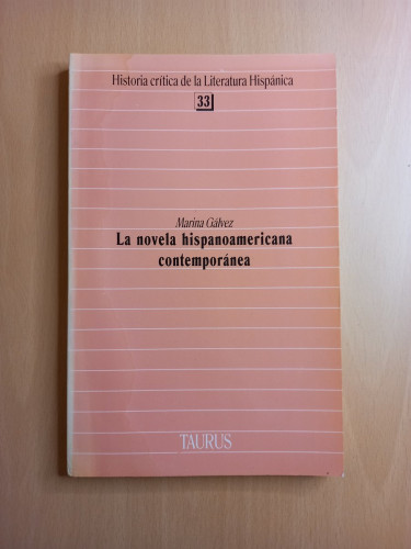 Portada del libro de La novela hispanoamericana contemporánea