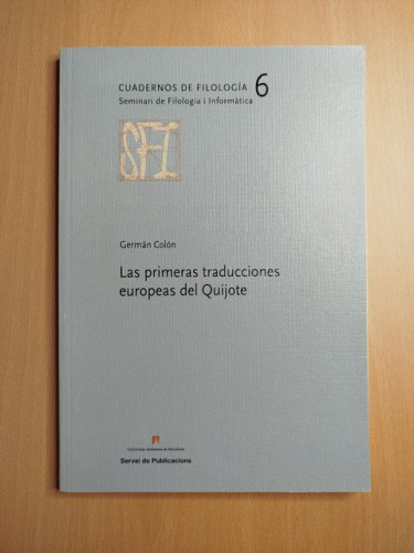 Portada del libro de Las primeras traducciones europeas del Quijote
