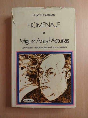 Portada del libro de Homenaje a Miguel Ángel Asturias
