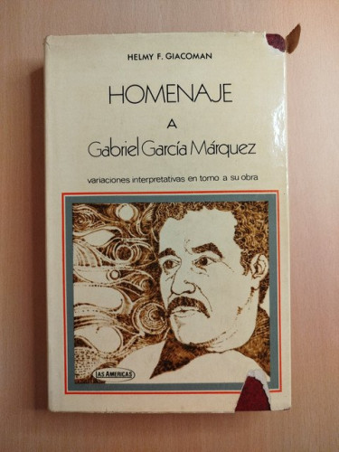 Portada del libro de Homenaje a Gabriel García Márquez